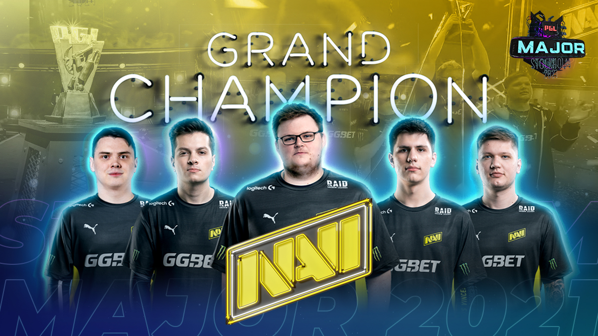 Natus Vincere is the winner of PGL Major Stockholm 2021