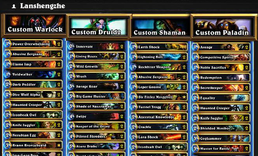 Decklist spotlight: All decks from StarLadder i-League finals