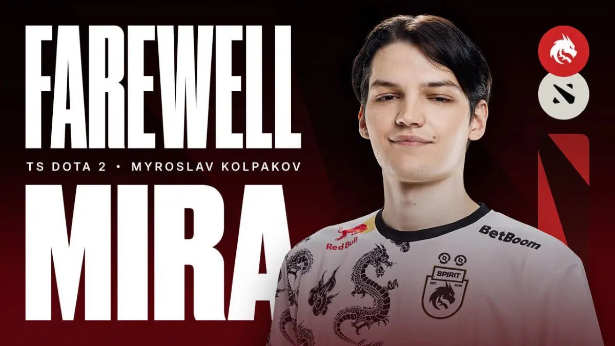 Team Spirit part ways with longtime position 4 support player Mira