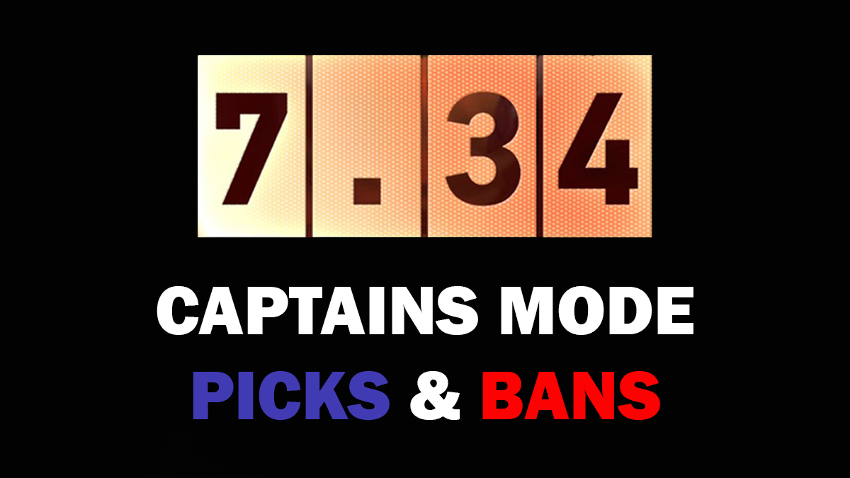 Dota 2 patch 7.34: Impact of draft order changes for Captains Mode