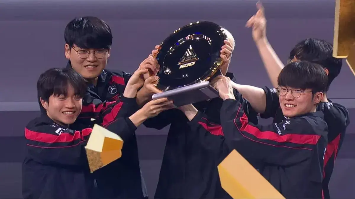 T1 crush Top Esports 3-1  to become the League of Legends Esports World Cup Champions