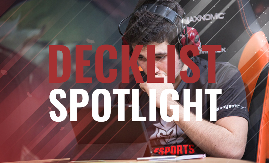 All decklists from the Rdu/Eloise match-up in Celestial Invitational