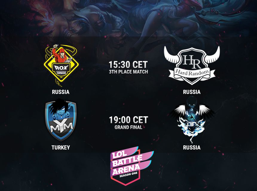 The final matches of LoL Battle Arena: Night Inside vs MYM