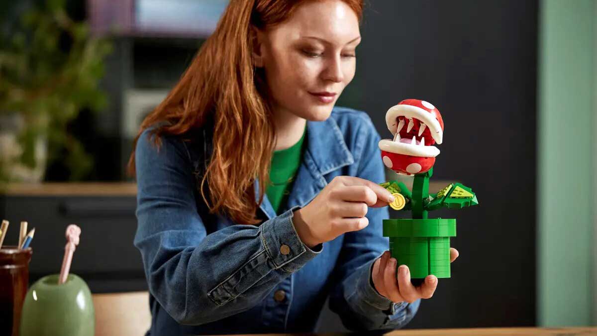 Lego announces Super Mario Piranha Plant set arriving in November