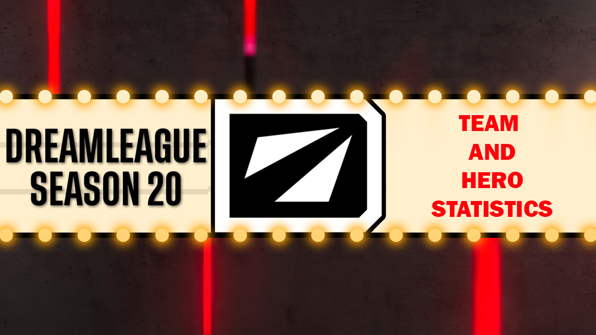 DreamLeague Season 20 Group Stage 2: Team and hero statistics