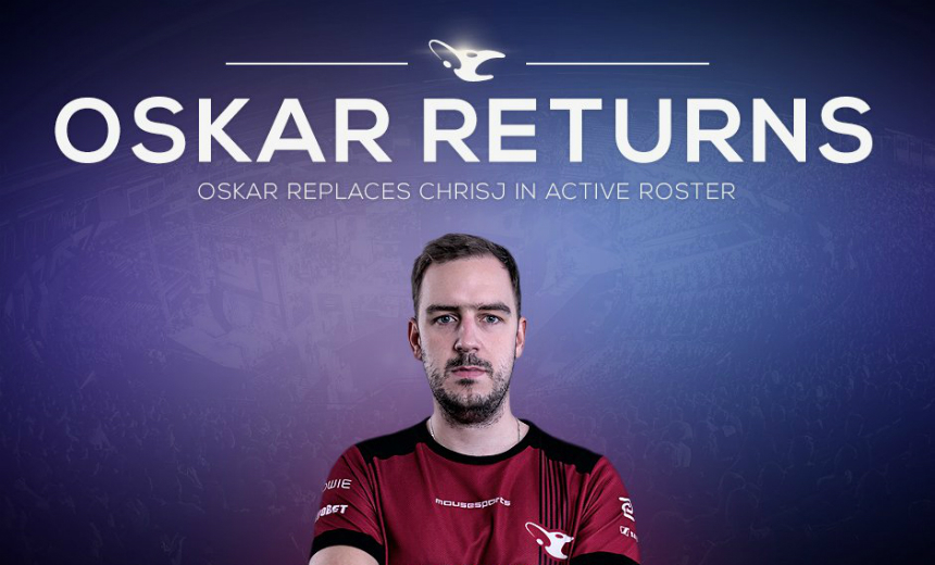 mouz brings back oskar
