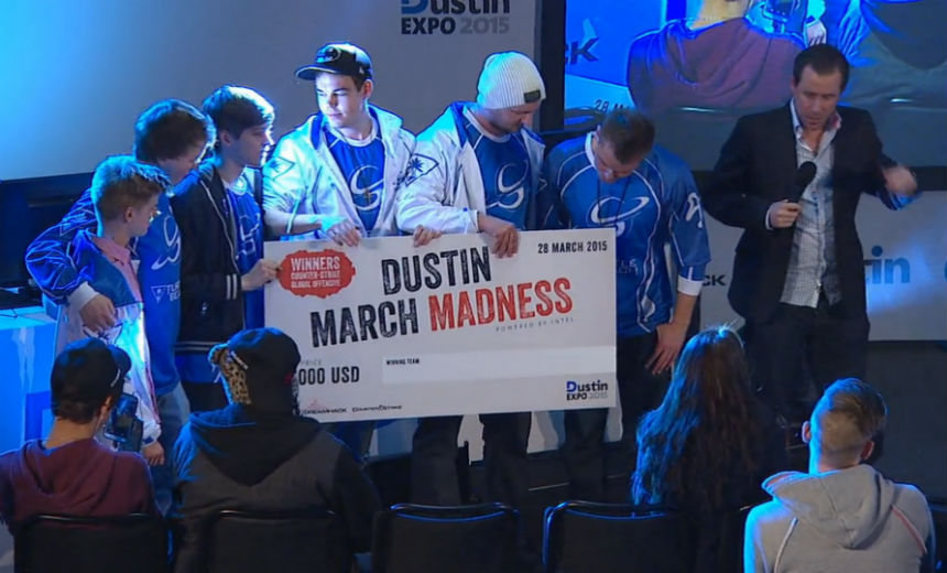 Orbit wins Dustin March Madness 2015