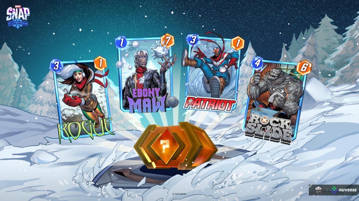 Marvel Snap's Winterverse event includes a card signed by Samuel L. Jackson