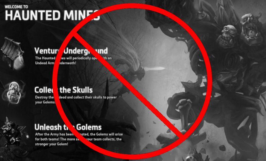 Haunted Mines won't return anytime soon