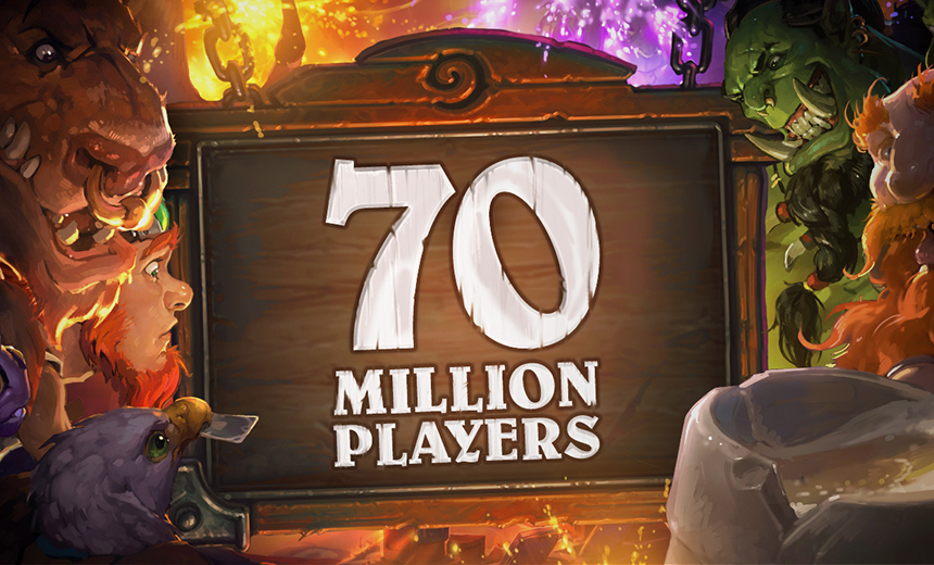 Hearthstone breaks the 70 million players mark, free packs incoming