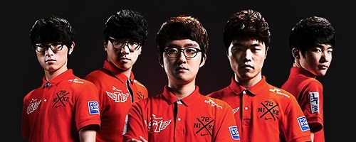 OGN Interviews SKT T1 after their win against NaJin Black Sword