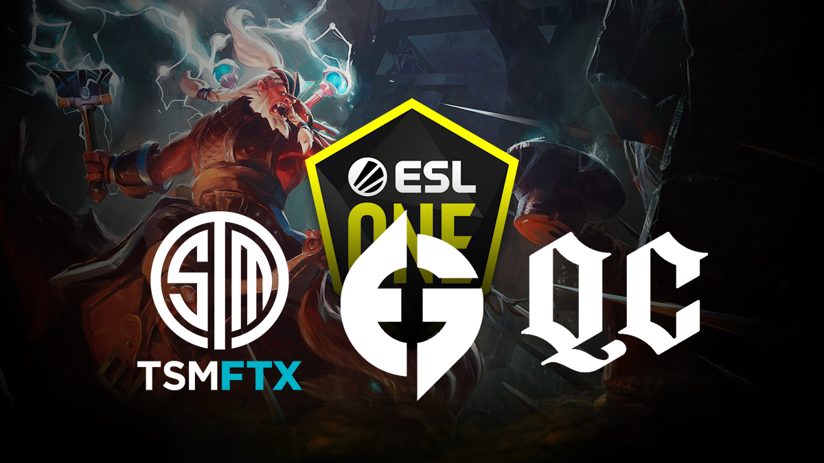 Quincy Crew take down TSM.FTX to force the NA DPC into a three way tiebreaker