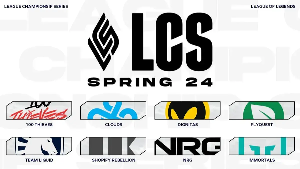 LCS Spring Split 2024 set to start this weekend