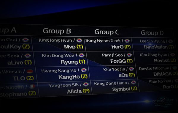 WCS Season 1 Finals: Groups are drawn