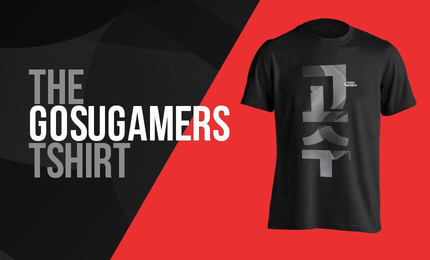 The first official GosuGamers t-shirt is available now