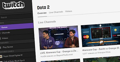 Dota 2 viewers grew by 508% in 2013 according to Twitch