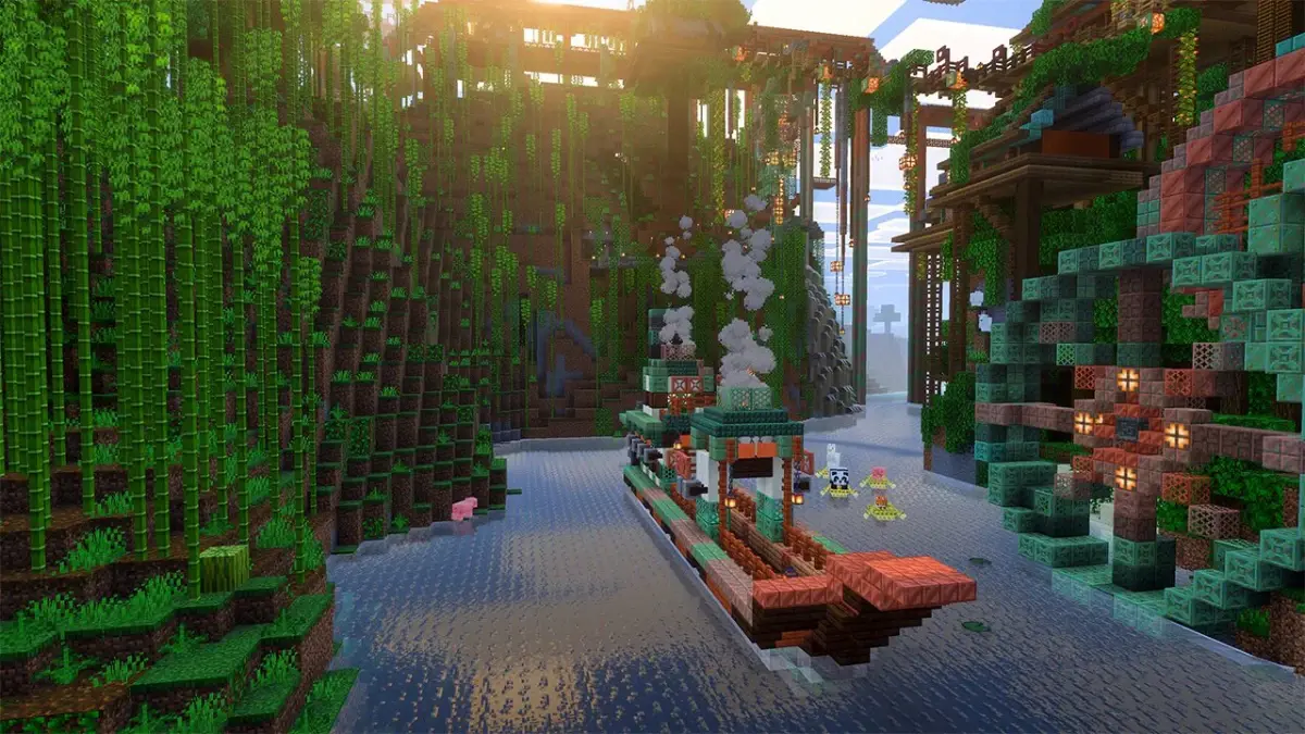Minecraft shows off beautiful "Vibrant Visuals" graphical update