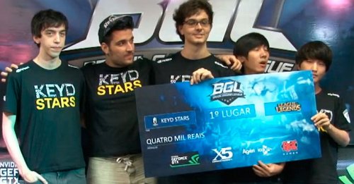 Keyd Stars won BGL Arena LoL #3