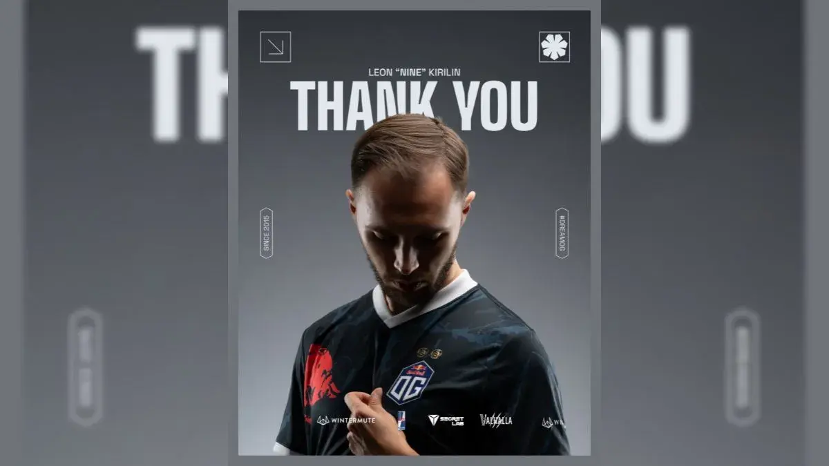 OG part ways with mid laner Nine
