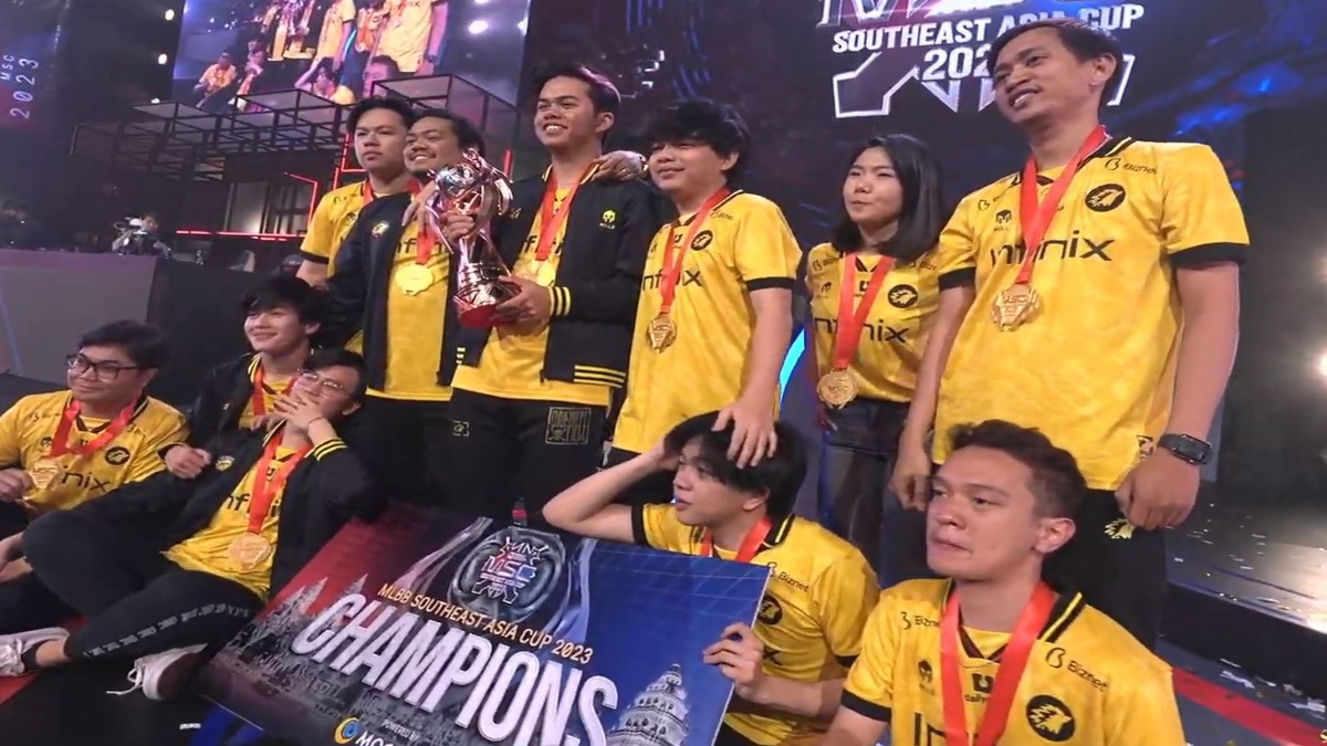 ONIC Esports are the champions of MSC 2023