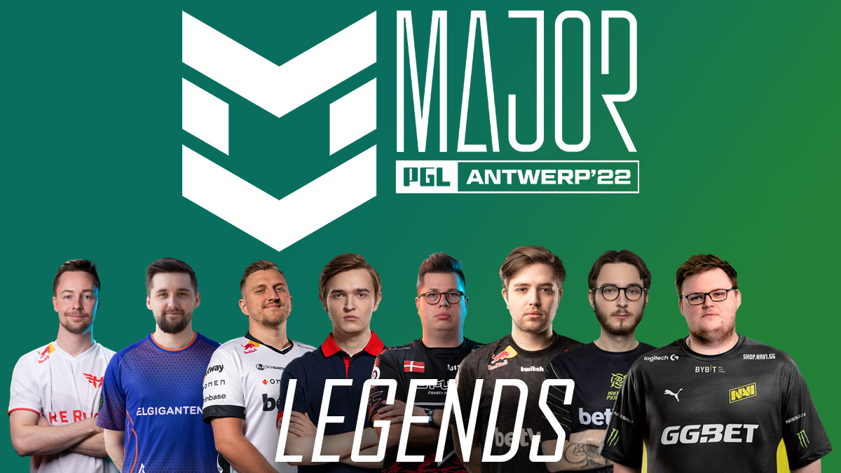 PGL Major Antwerp: Here are your Legends