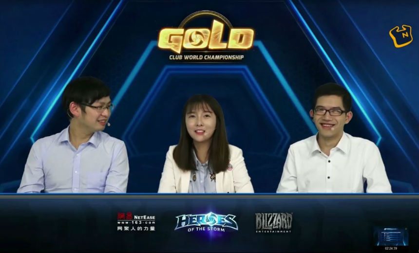 English cast of the Gold Club World Championship available