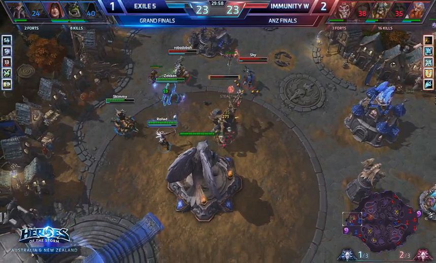 Immunity White wins ANZ road to Blizzcon 3-1