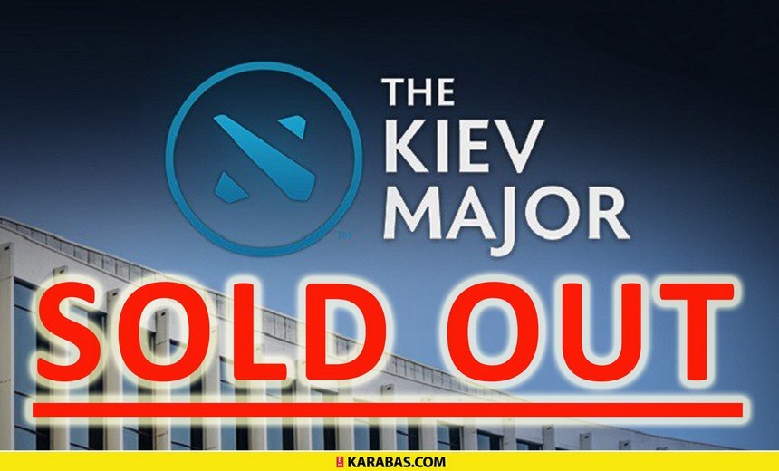 Kiev Major tickets impossible to buy online, Karabas announce the event is SOLD OUT