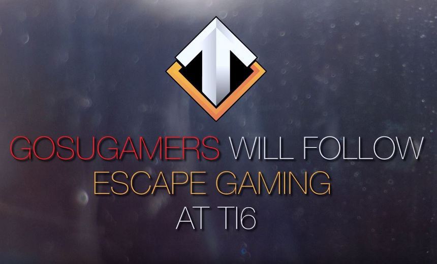 Escape Gaming TI6 behind the scenes, Day One