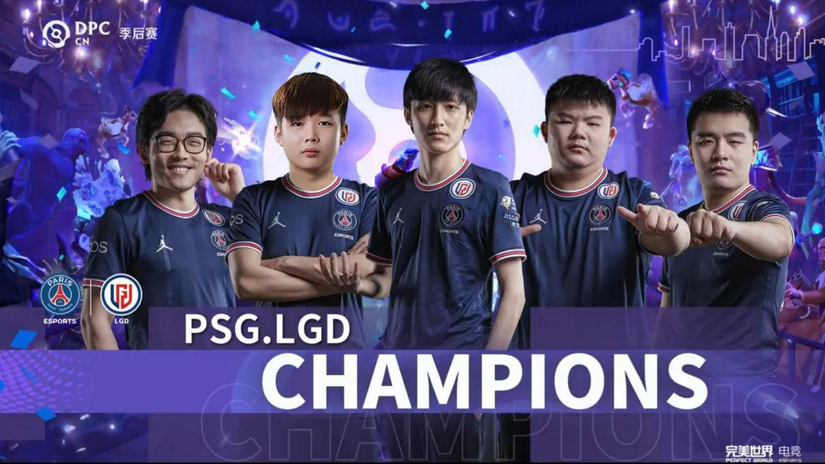 PSG.LGD are China Regional Finals champions for second season in a row