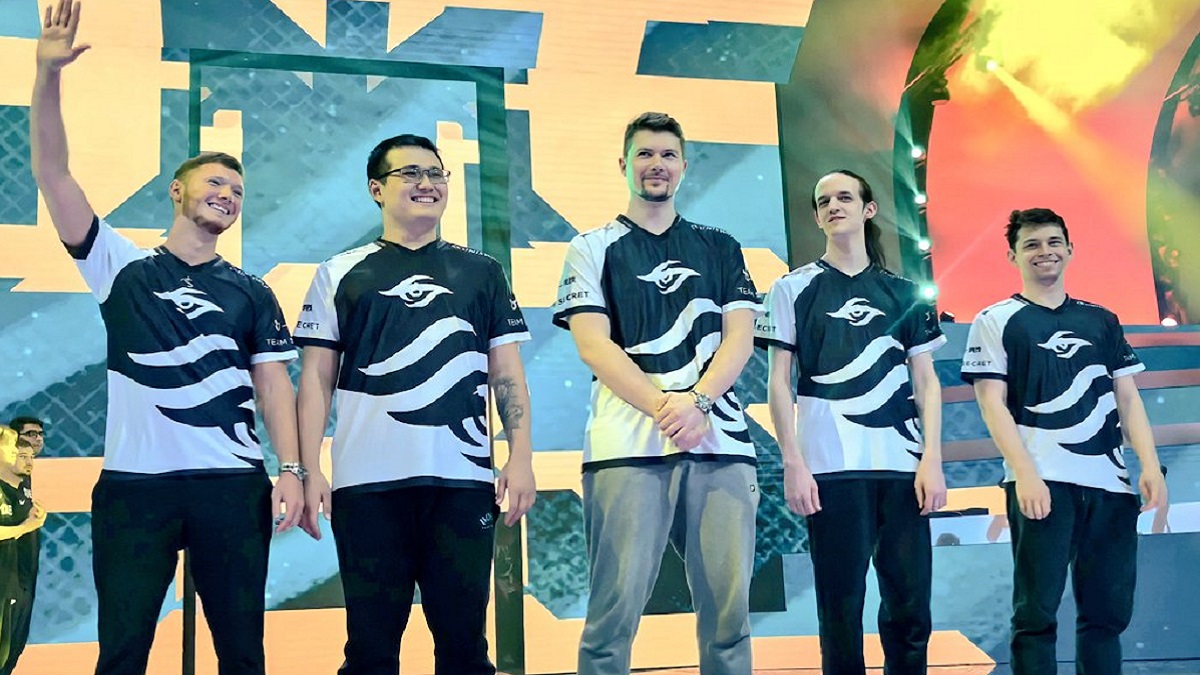 Team Secret; iceiceice out, Resolut1on in