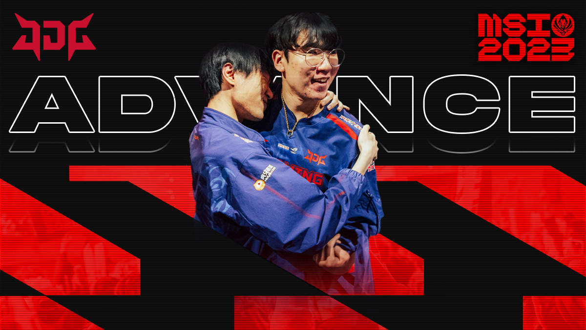 JD Gaming come out on top in a thrilling 3-2 series over T1 at MSI 2023
