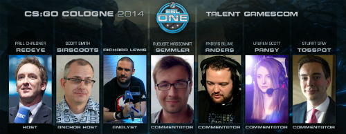 Hosts for ESL One Cologne revealed