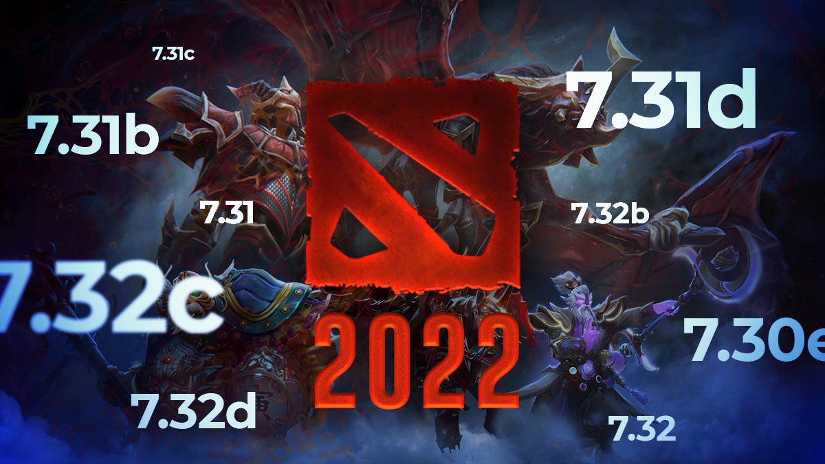 Dota 2 patches year in review (2022)