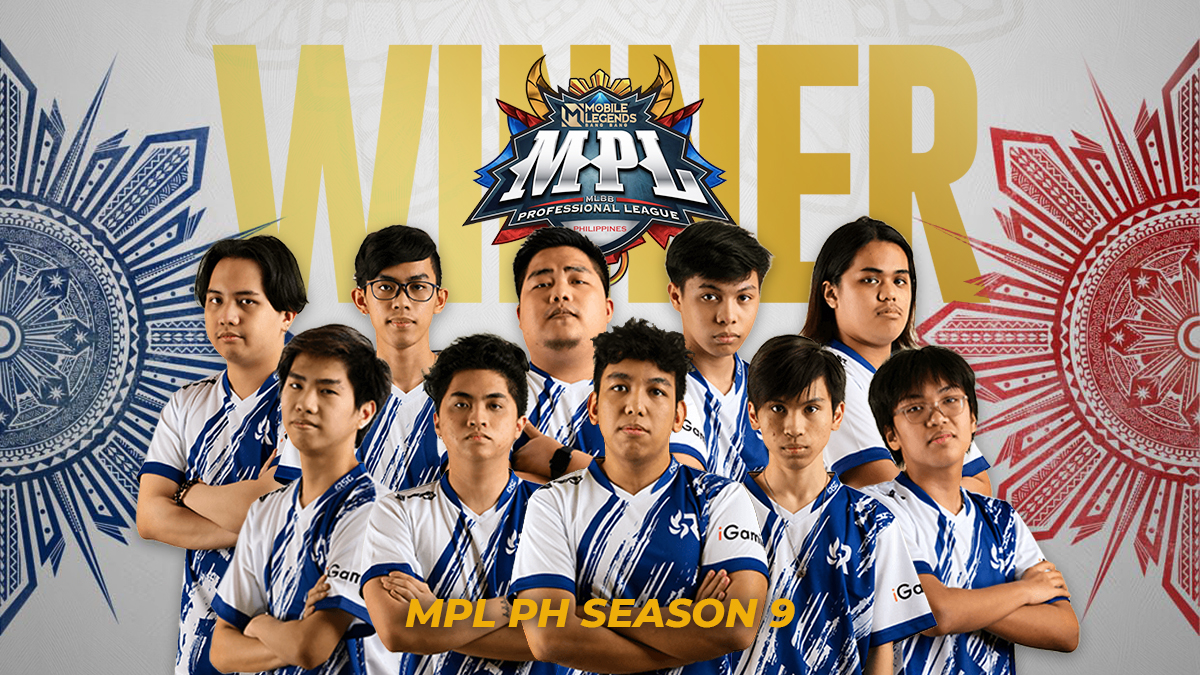 RSG PH are the new champions of MPL PH Season 9
