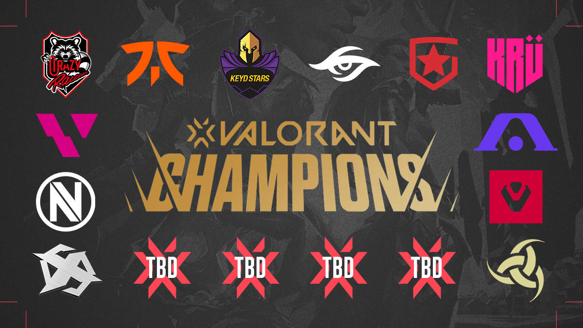 VCT Champions: 16 teams will be battling to be crowned as first  VALORANT world champion