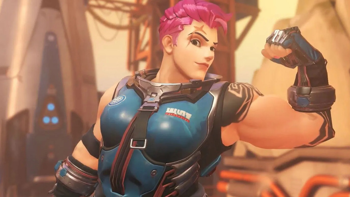 Overwatch's latest update has removed Russian symbols from Zarya skins