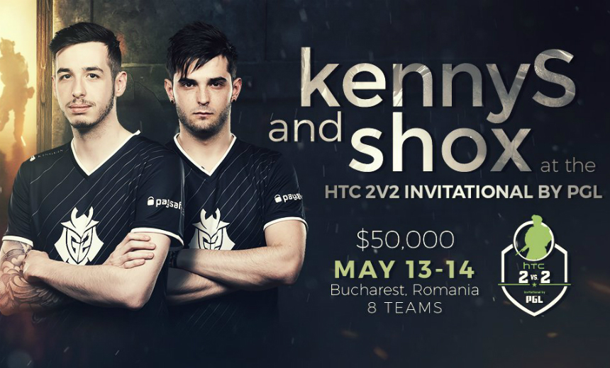 HTC 2v2 Invitational - Kenny "kennyS" Schrub and Richard "shox" Papillon invited