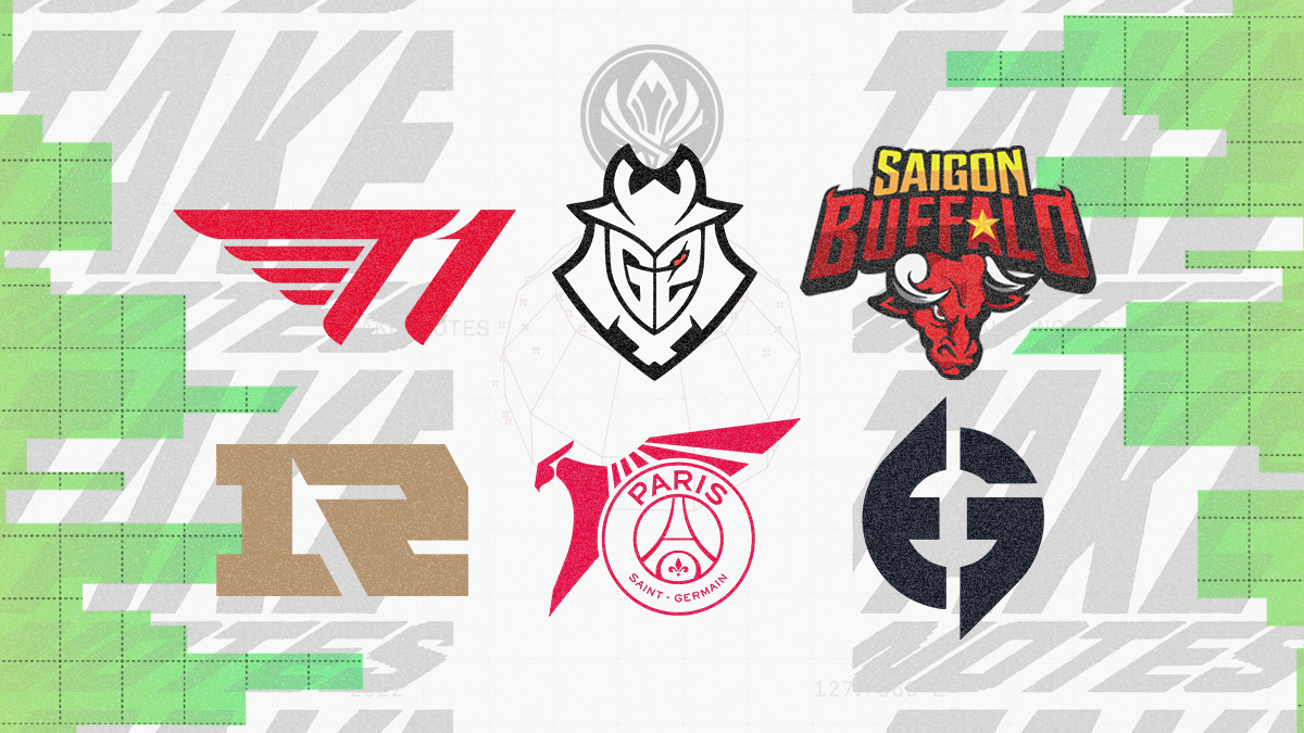 The MSI 2022 Rumble Stage features T1, G2, and RNG as the top contenders