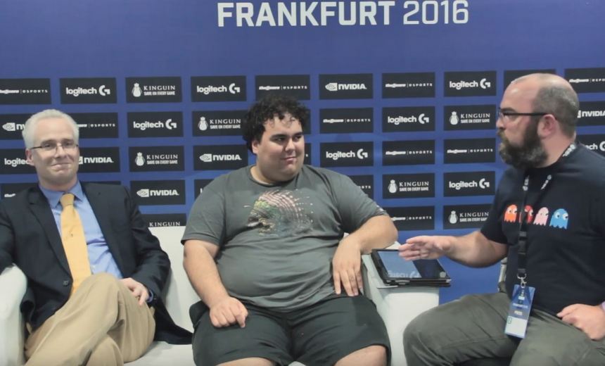 GosuGamers discuss statistics with Nahaz and Noxville at ESL One Frankfurt 2016