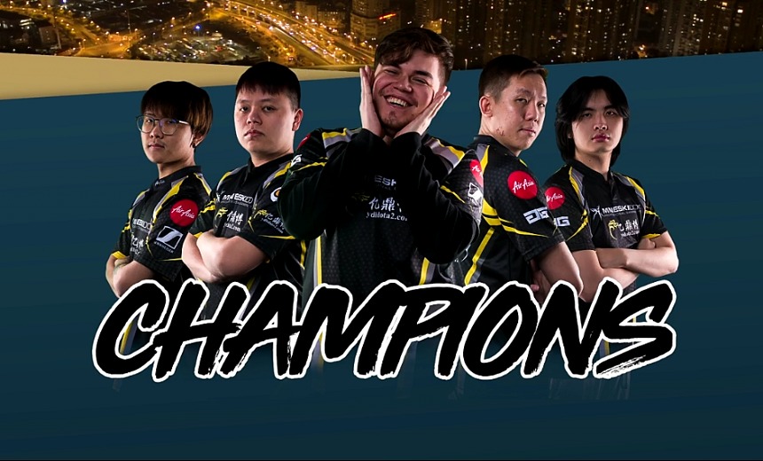 Mineski make history as the first SEA team to win a Dota 2 Major