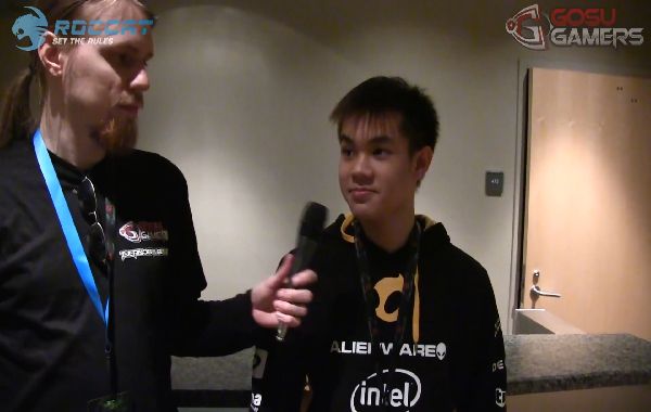 Interview with Dignitas.Waytosexy at TI3