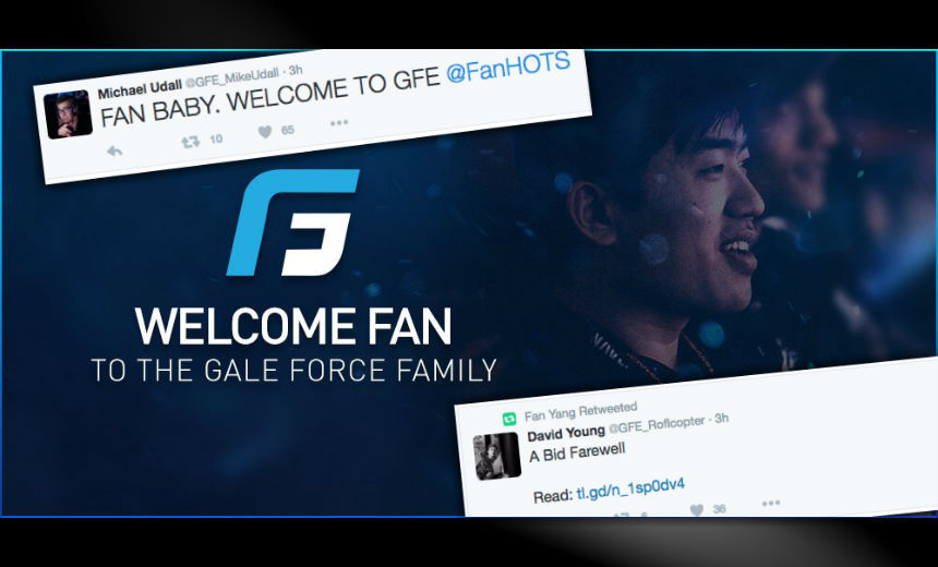 Roflcopter retires from Heroes, Fan joins Gale Force eSports