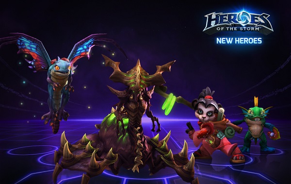 Four new heroes announced for Heroes of the Storm. Sylvanas, Kael'Thas coming next