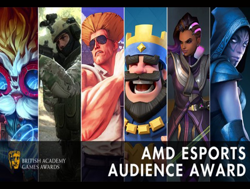 AMD & BAFTA partner up for eSports title of the year