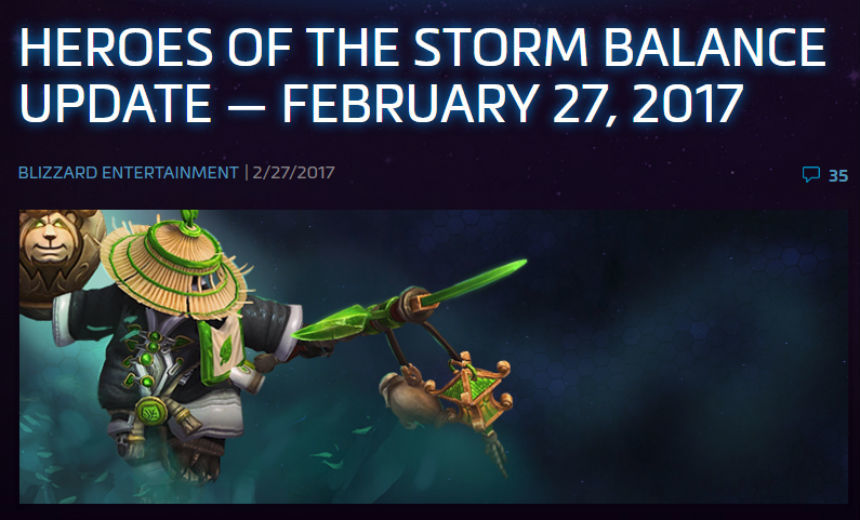 Heroes of the Storm Balance Update - February 27