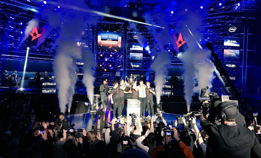 Intel Extreme Masters XI: Katowice 2017 - Astralis lift Champions trophy