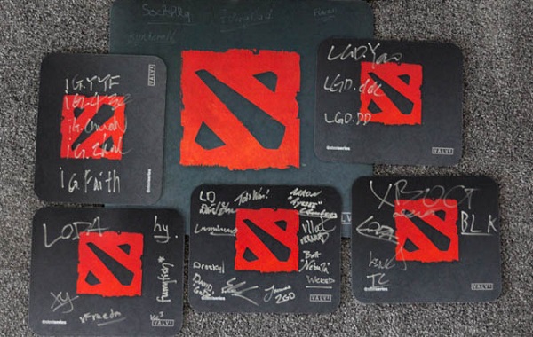 CONTEST: Get hyped for TI 3, win signed Dota 2 mousepads