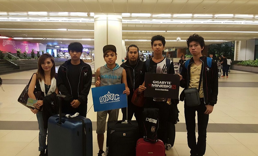 Mineski and Dj secure their visas for the Fall Major