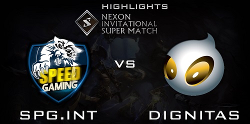 Video: Nexon Invitational Super Match - Dignitas vs SPG highlights